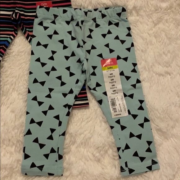 Set of 2 printed elastic Leggings - Picture 2 of 3